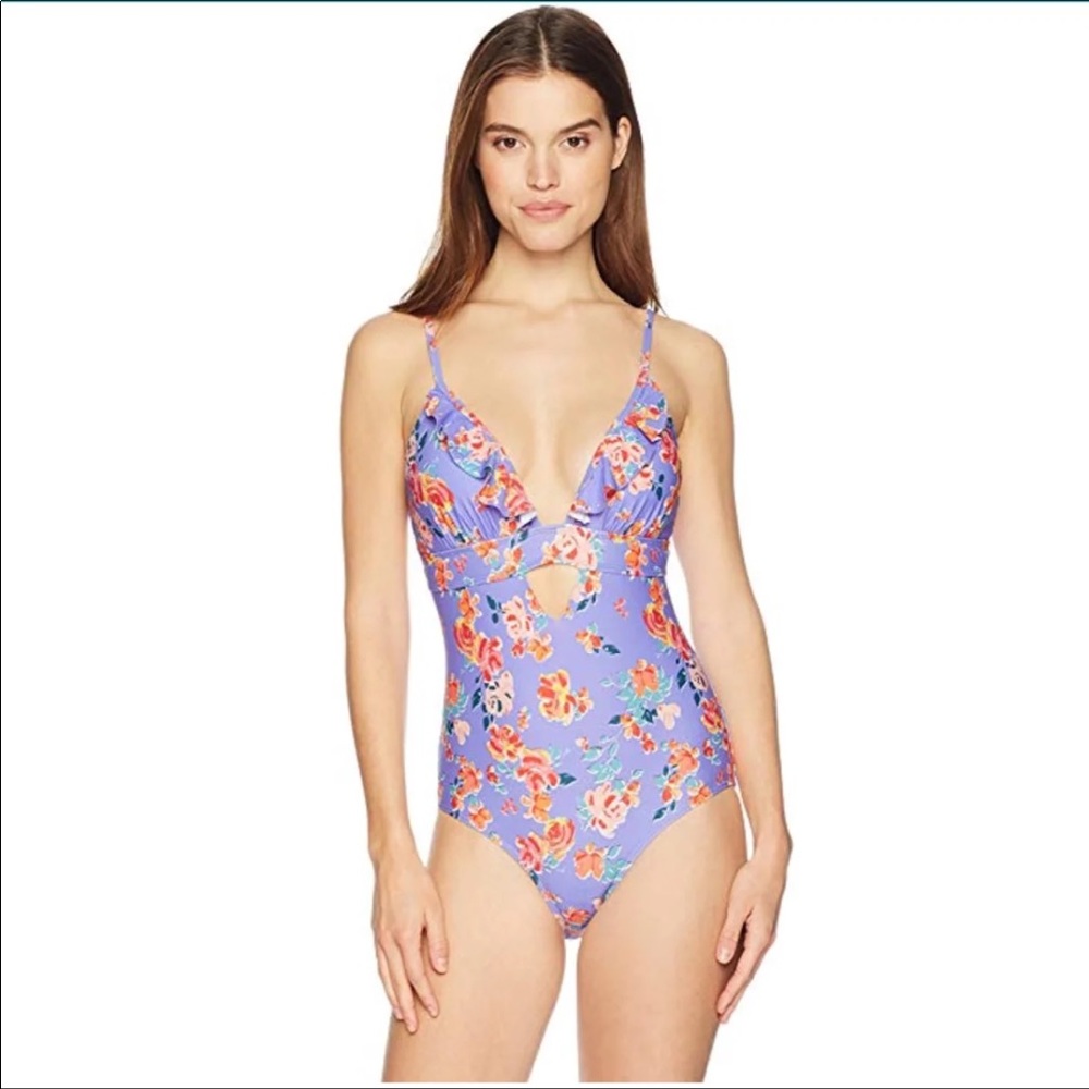 New Purple Mae one piece swimsuit M